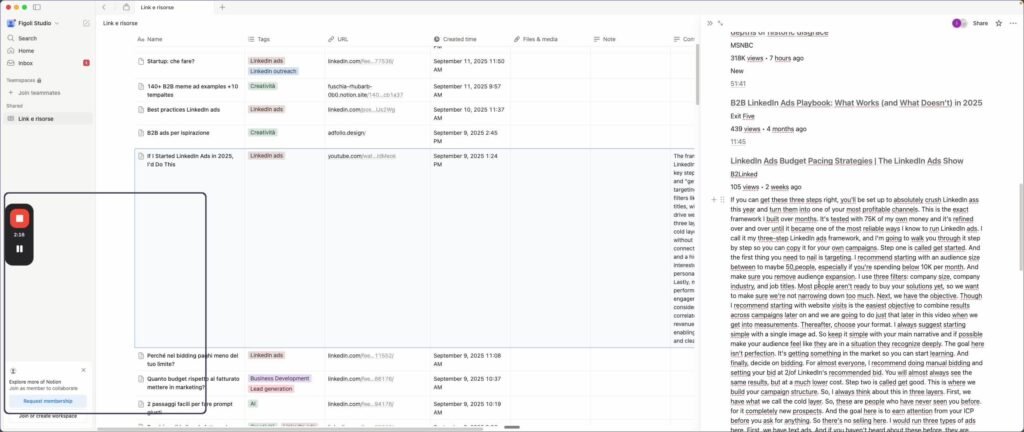 Trascrizione finale e cambiamento dello stato dell’automazione
