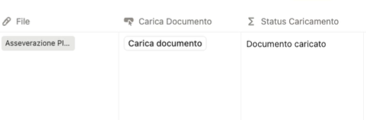 Pulsante carica documento