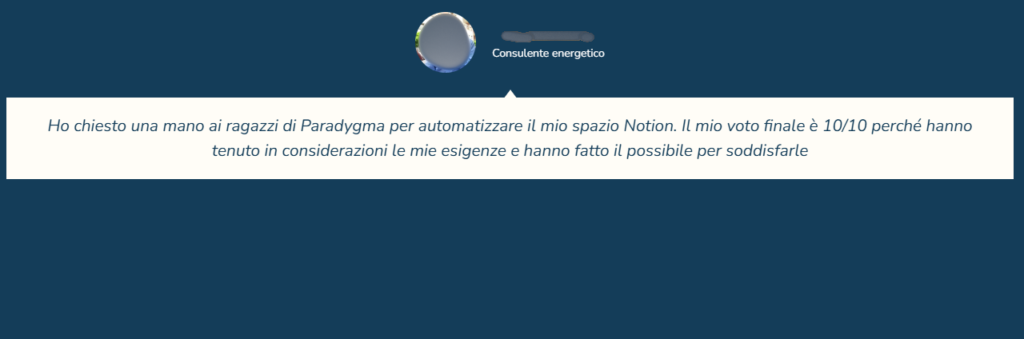 La recensione finale del referente